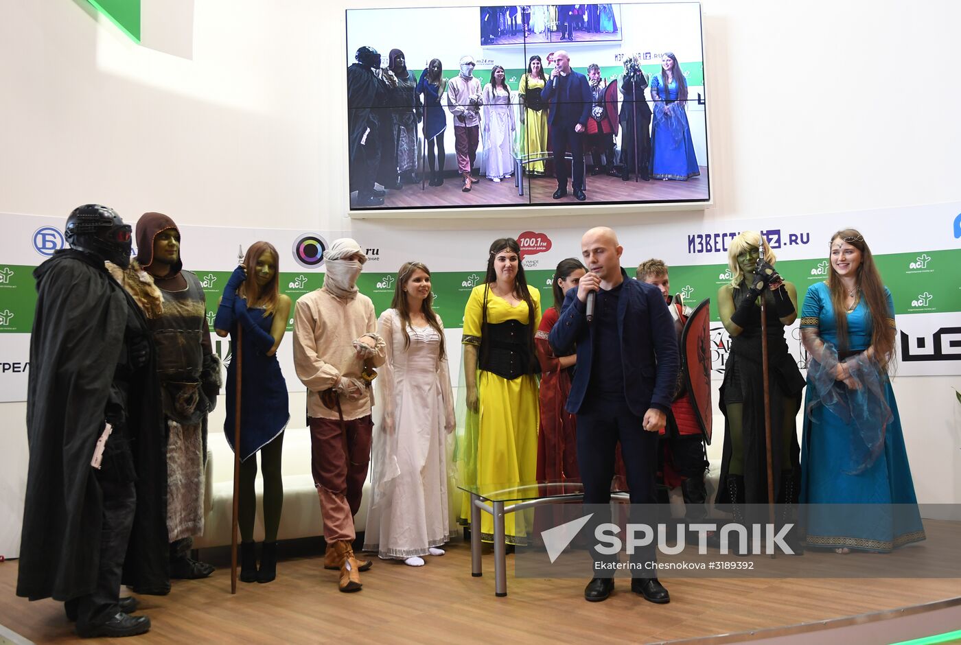 30th Moscow International Book Fair. Day four