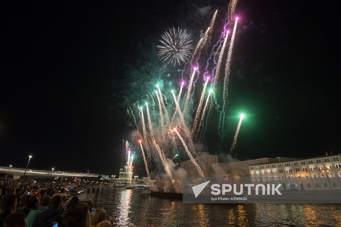 Fireworks marking City Day