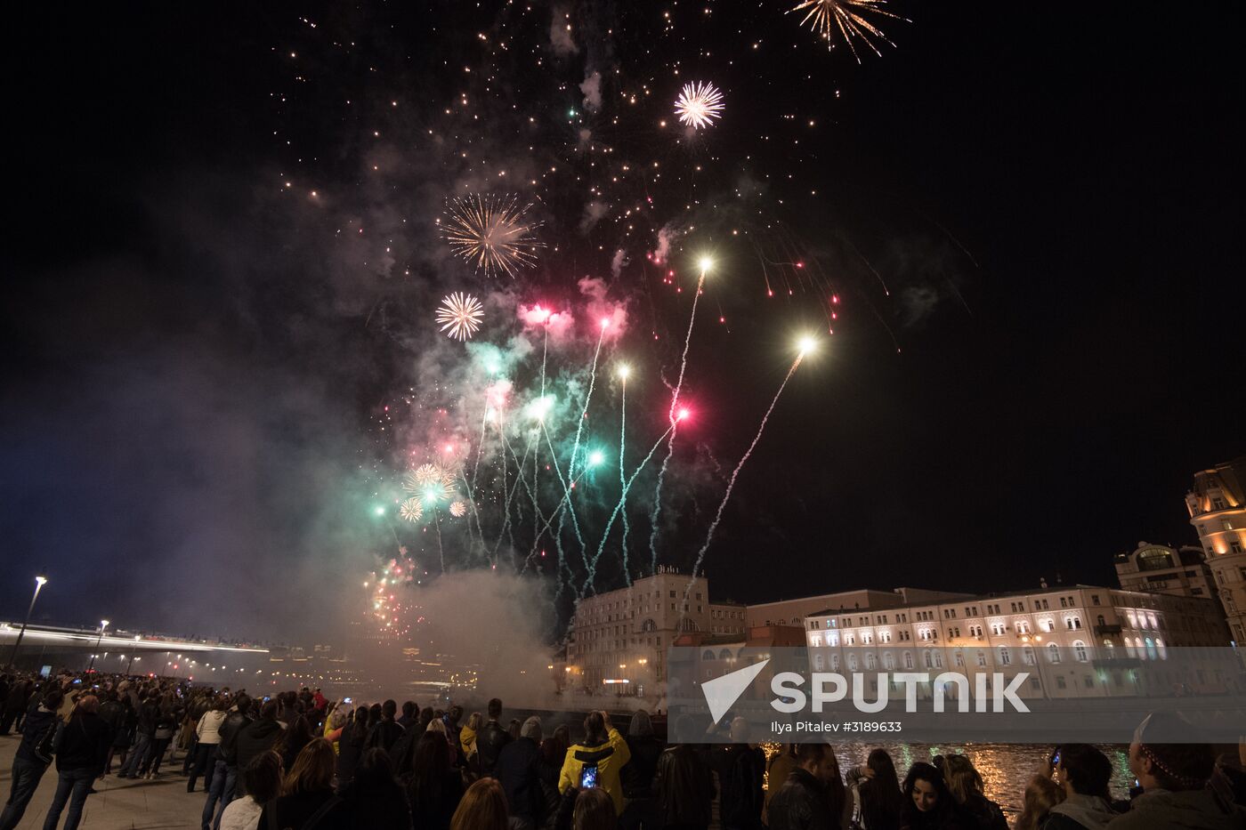 Fireworks marking City Day