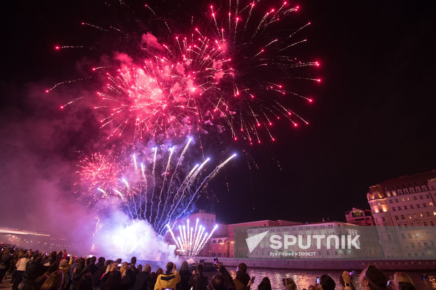 Fireworks marking City Day