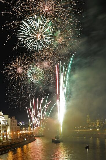 Fireworks marking City Day