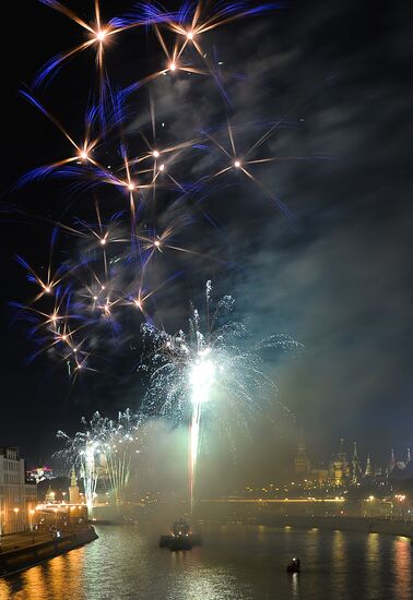 Fireworks marking City Day