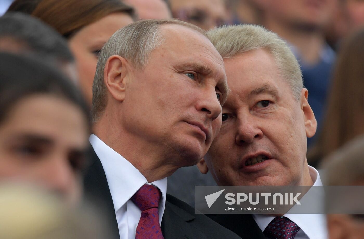 President Putin, Prime Minister Medvedev attend City Day opening ceremony on Red Square