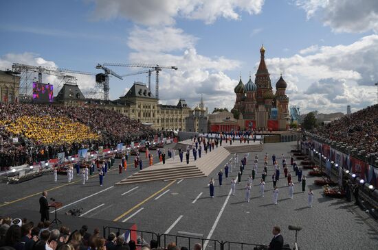 City Day opening ceremony on Red Square