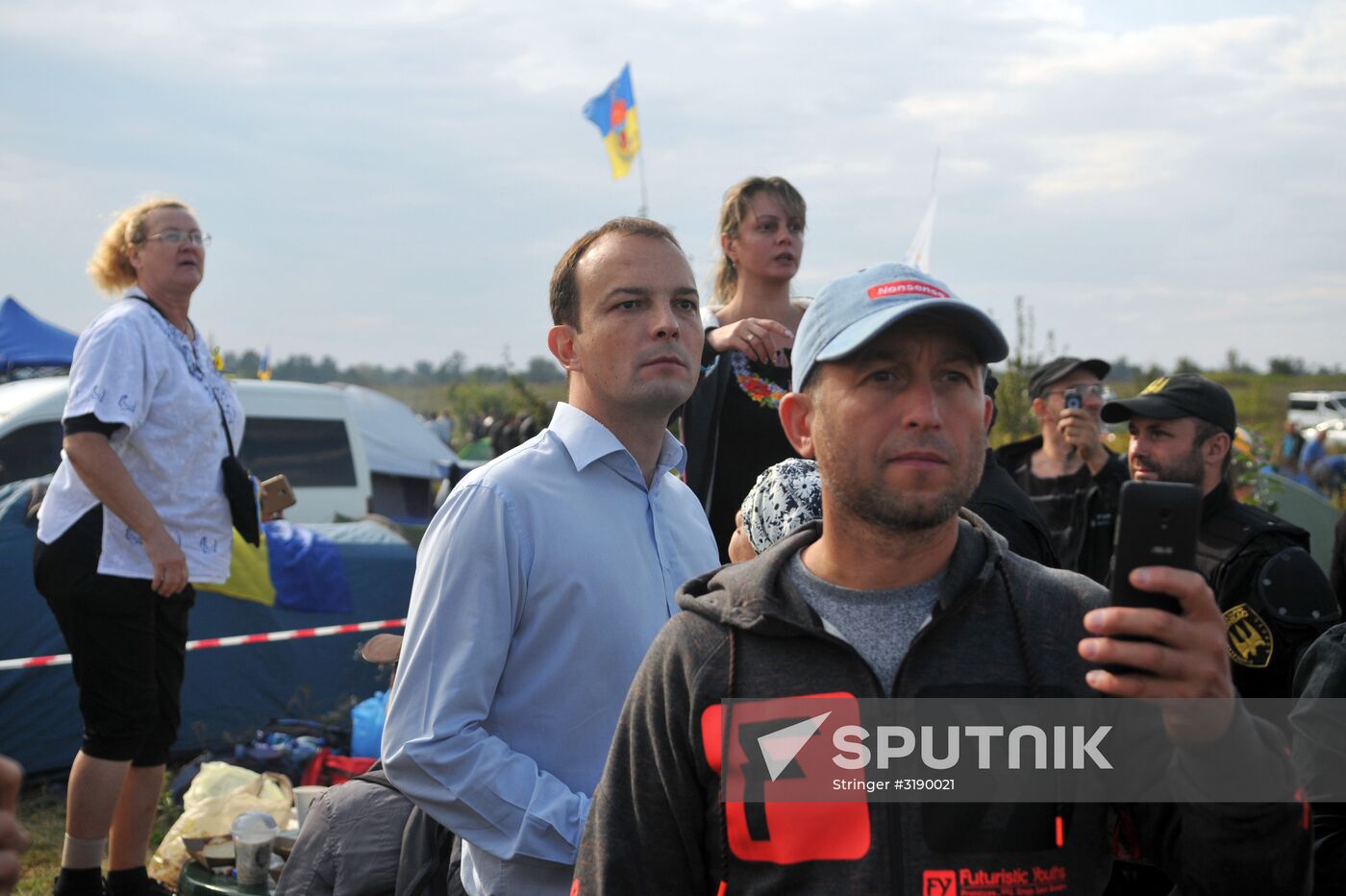 Situation at Krakowiec border crossing point where Saakashvili intends to enter Ukraine
