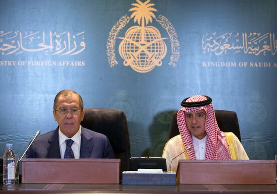 Russian Foreign Minister Lavrov visits Saudi Arabia