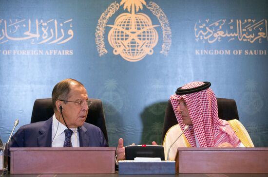 Russian Foreign Minister Lavrov visits Saudi Arabia