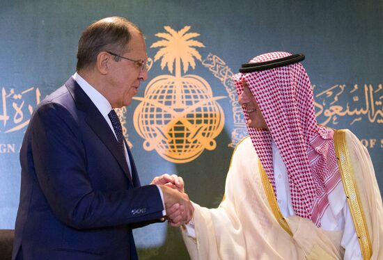 Russian Foreign Minister Lavrov visits Saudi Arabia
