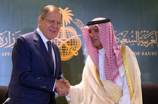 Russian Foreign Minister Lavrov visits Saudi Arabia