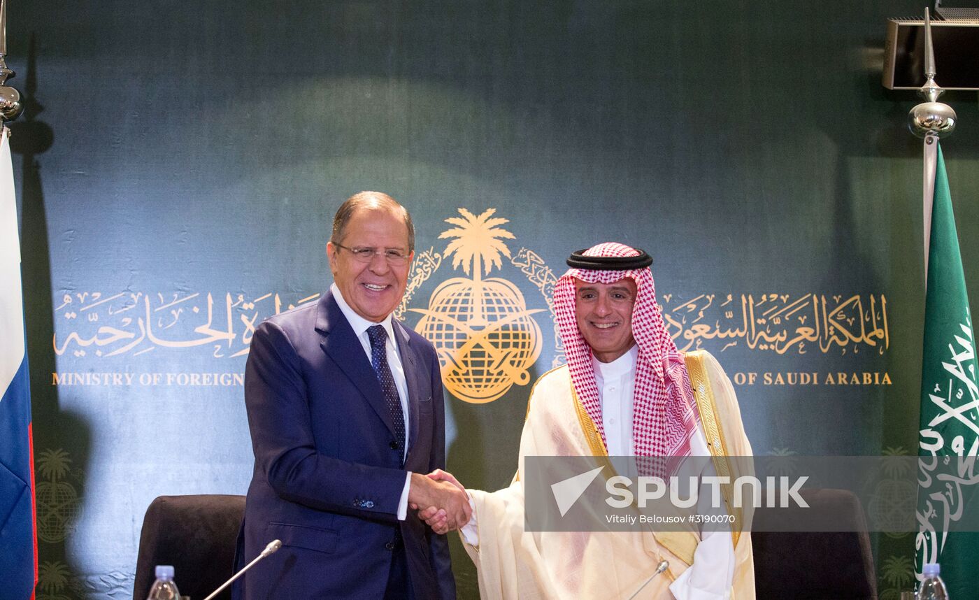 Russian Foreign Minister Lavrov visits Saudi Arabia