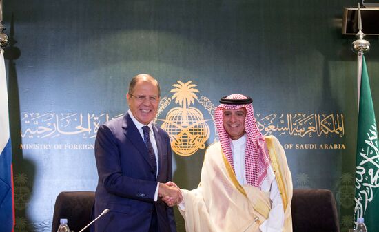 Russian Foreign Minister Lavrov visits Saudi Arabia