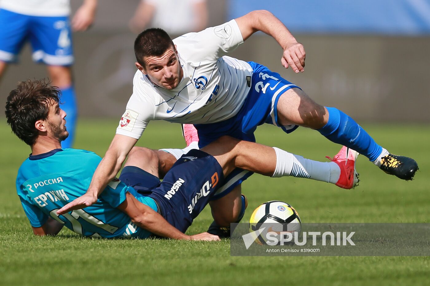 Russian Football Premier League. Dynamo vs. Zenit