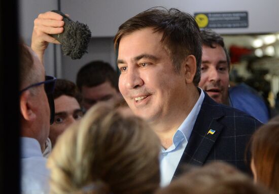 Mikheil Saakashvili intends to cross Polish-Ukrainian border