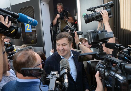 Mikheil Saakashvili intends to cross Polish-Ukrainian border