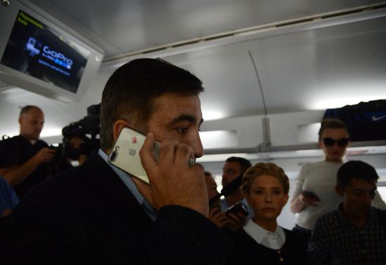 Mikheil Saakashvili intends to cross Polish-Ukrainian border