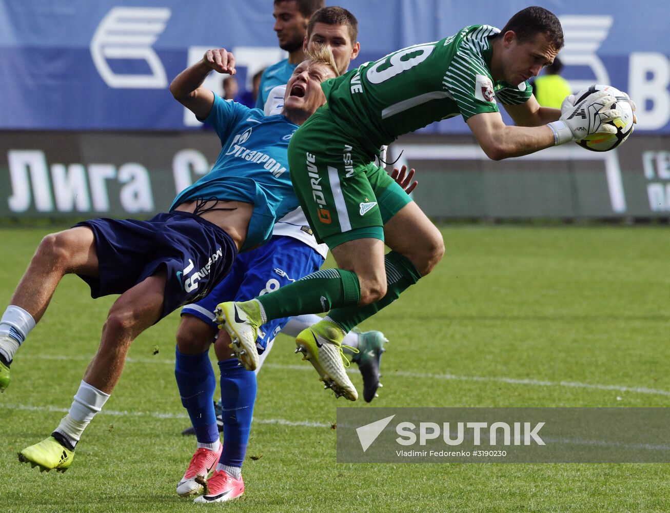 Russian Football Premier League. Dynamo vs. Zenit