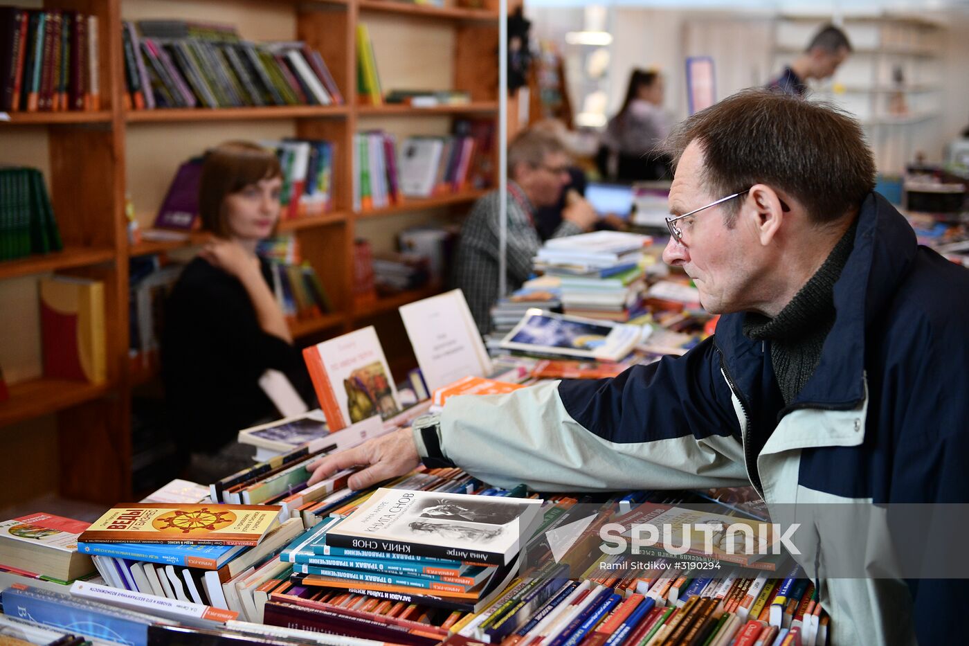 30th Moscow International Book Fair. Day five