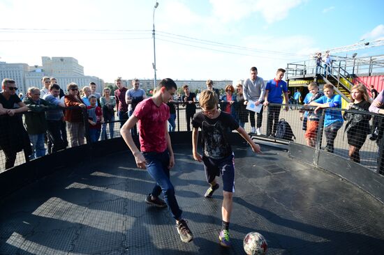 City Day celebration in Moscow