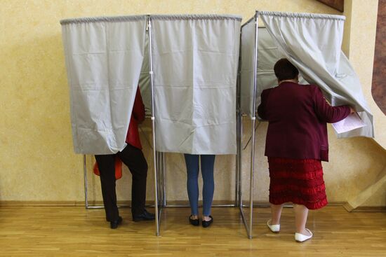 Unified voting day in Russia's cities