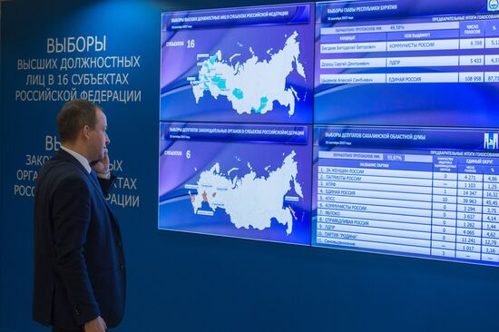 Russia's Central Electoral Commission on unified voting day