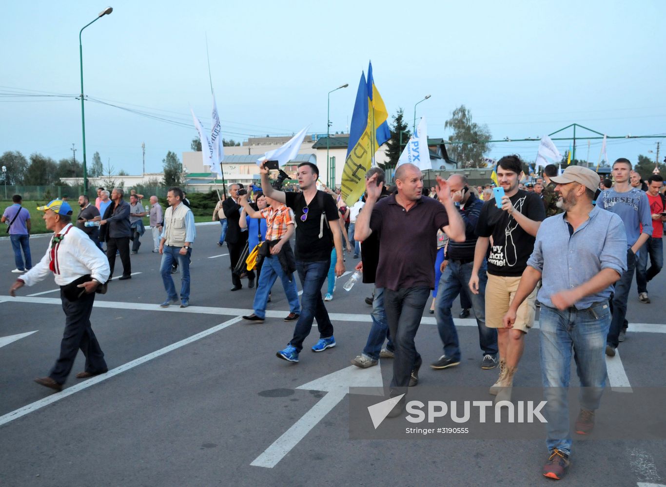 Mikheil Saakashvili crosses Polish-Ukrainian border