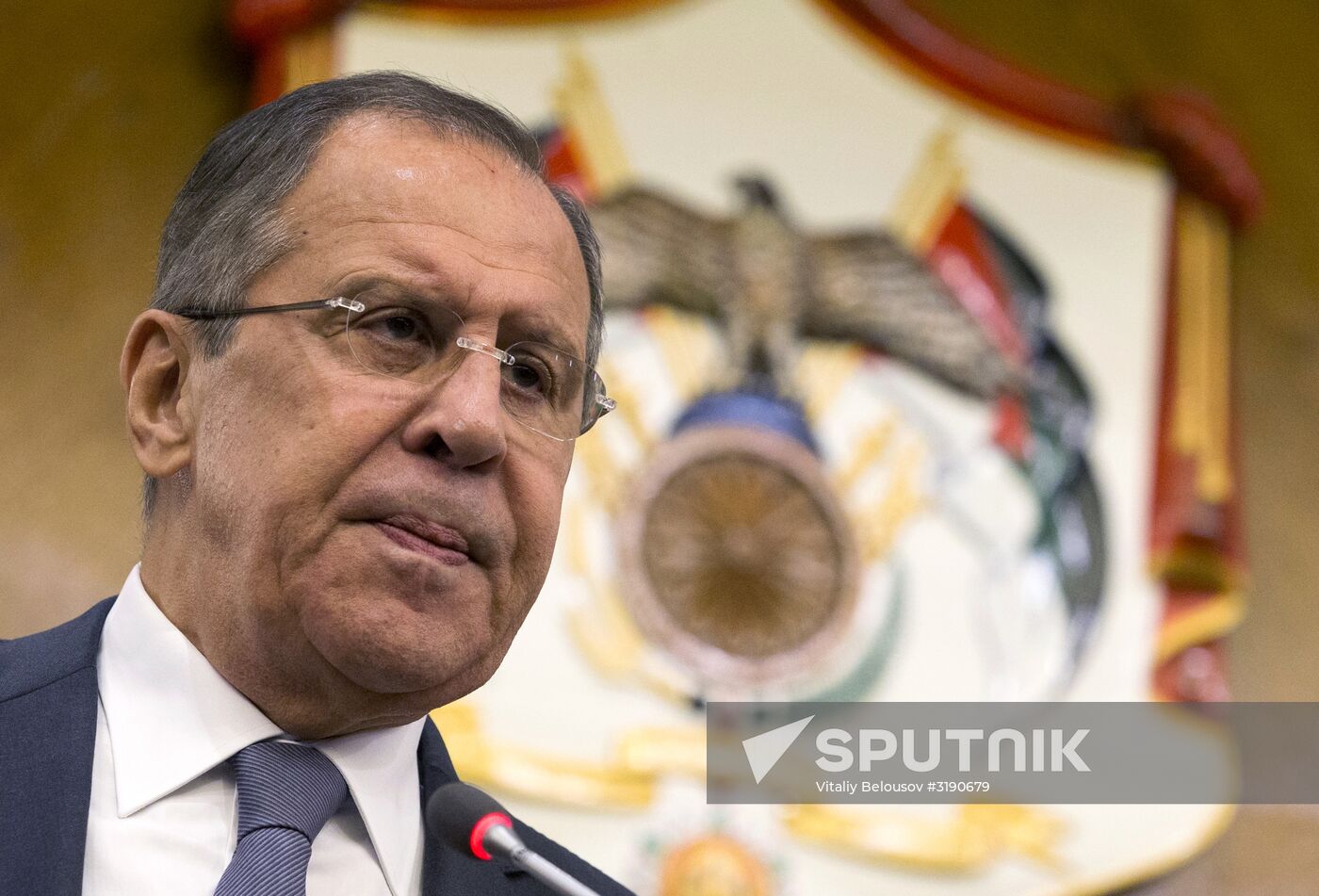 Russian Foreign Minister Sergei Lavrov visits Jordan