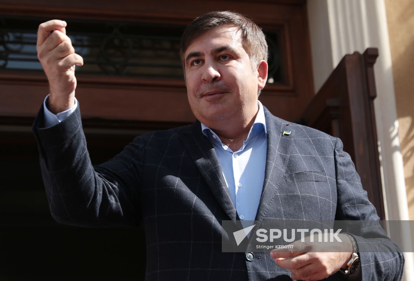 News conference with Mikheil Saakashvili in Lviv