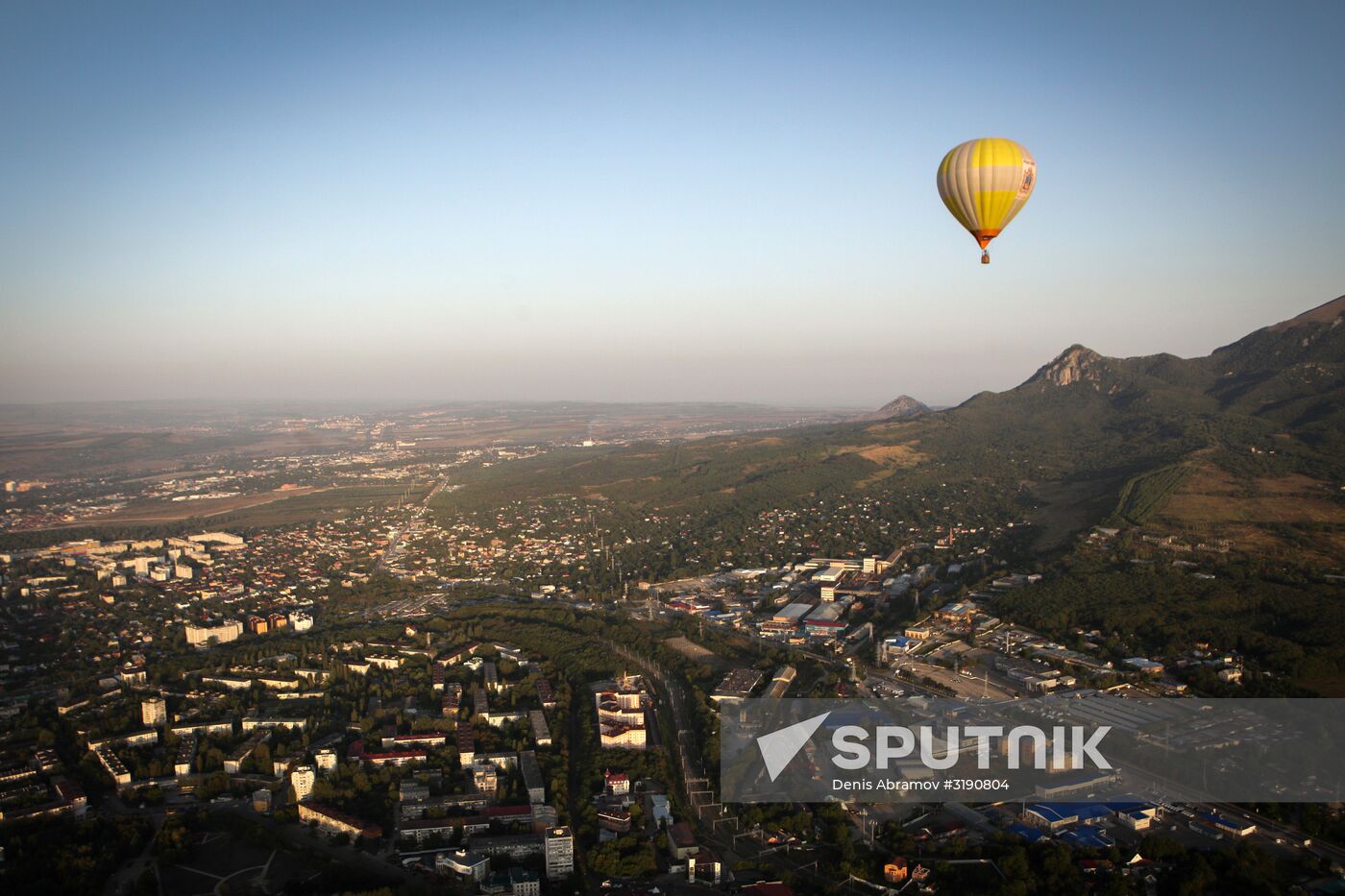 Air balloon festival in Stavropol Territory