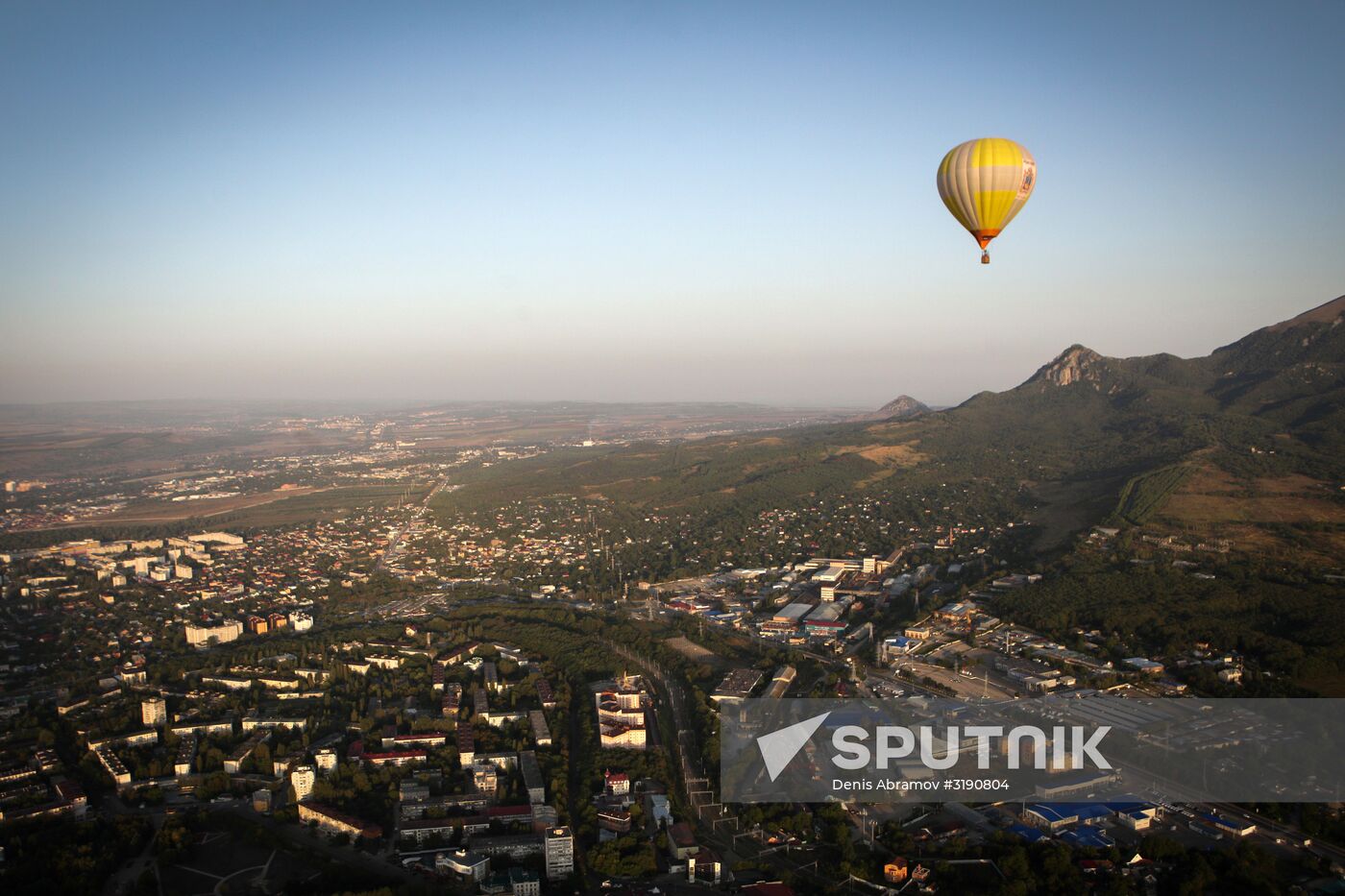 Air balloon festival in Stavropol Territory