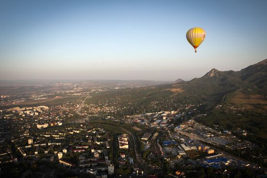 Air balloon festival in Stavropol Territory