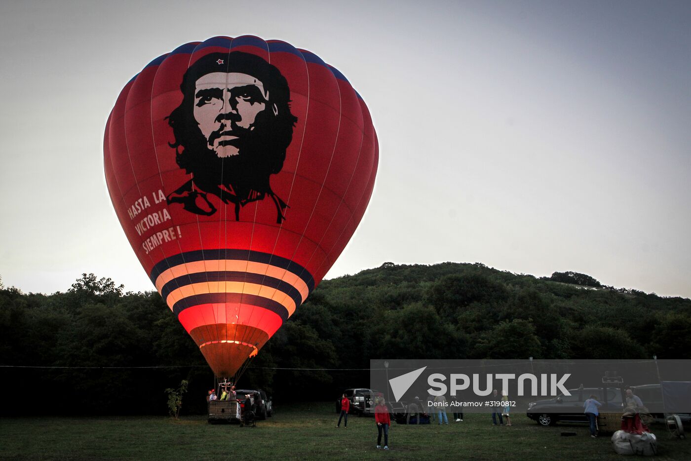 Air balloon festival in Stavropol Territory