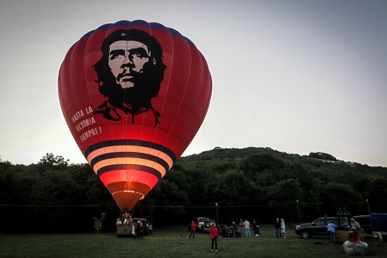 Air balloon festival in Stavropol Territory