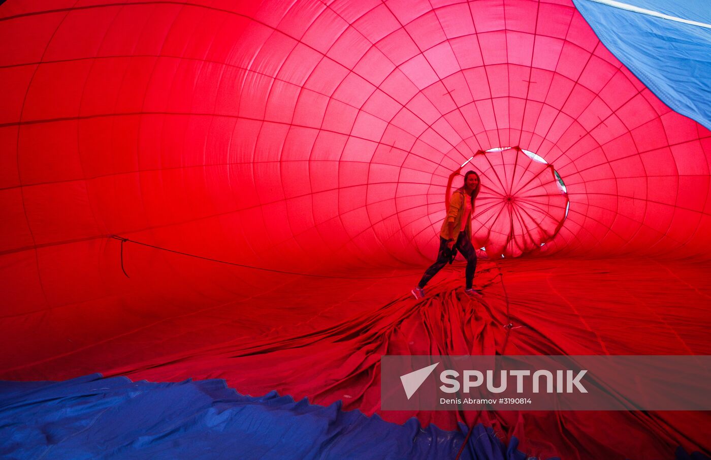 Air balloon festival in Stavropol Territory