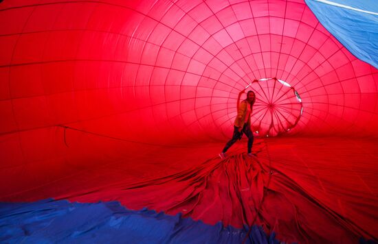 Air balloon festival in Stavropol Territory