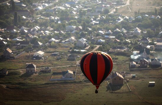 Air balloon festival in Stavropol Territory