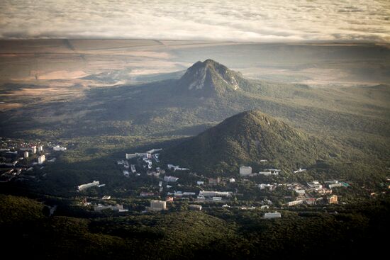 Air balloon festival in Stavropol Territory
