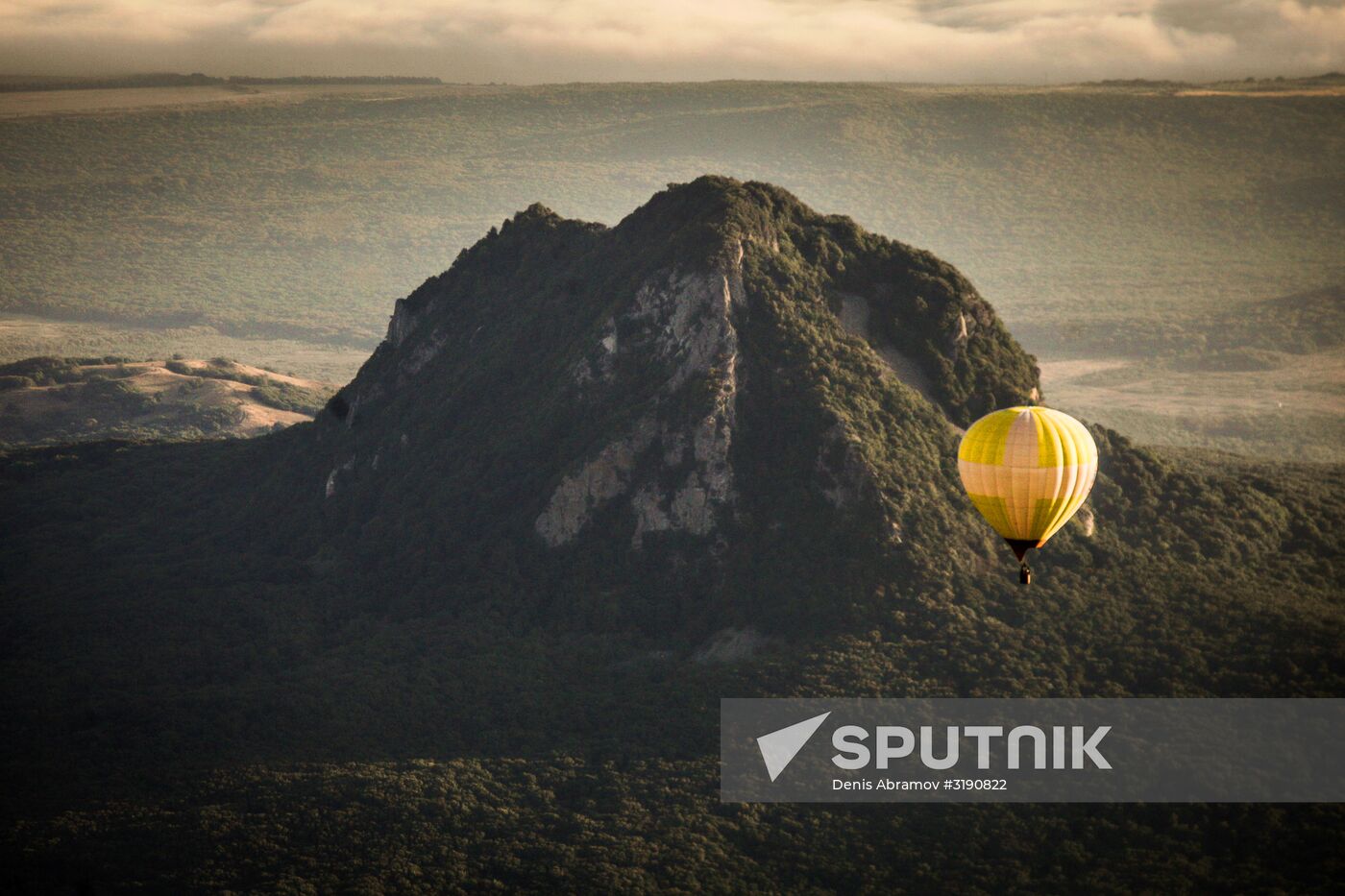 Air balloon festival in Stavropol Territory