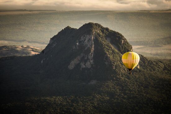 Air balloon festival in Stavropol Territory