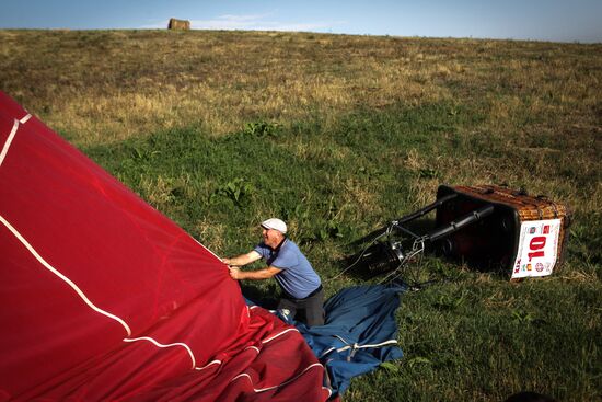 Air balloon festival in Stavropol Territory