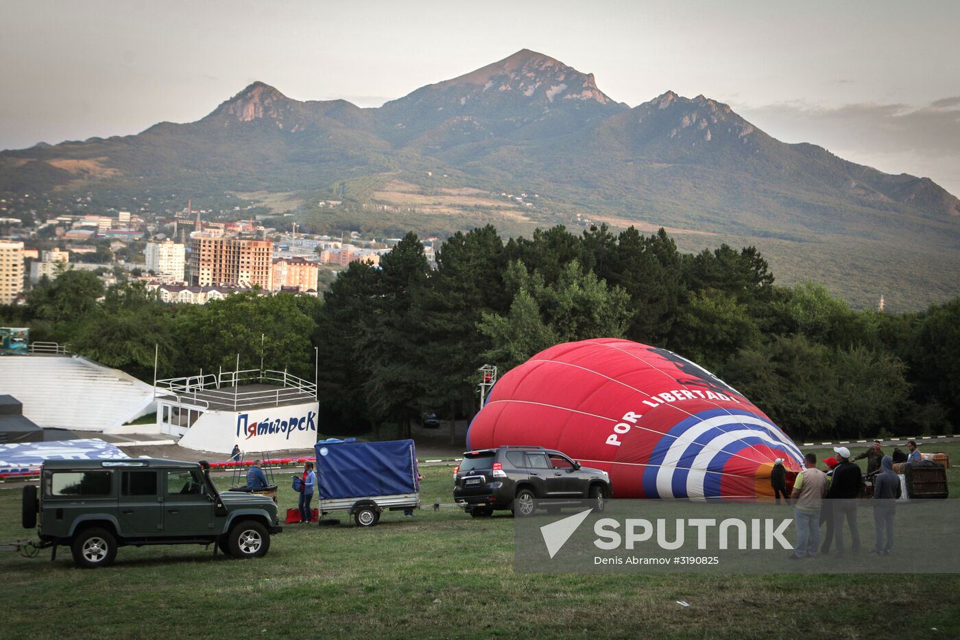 Air balloon festival in Stavropol Territory