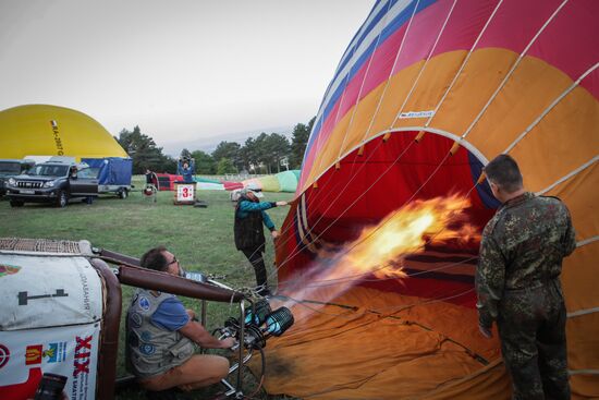 Air balloon festival in Stavropol Territory