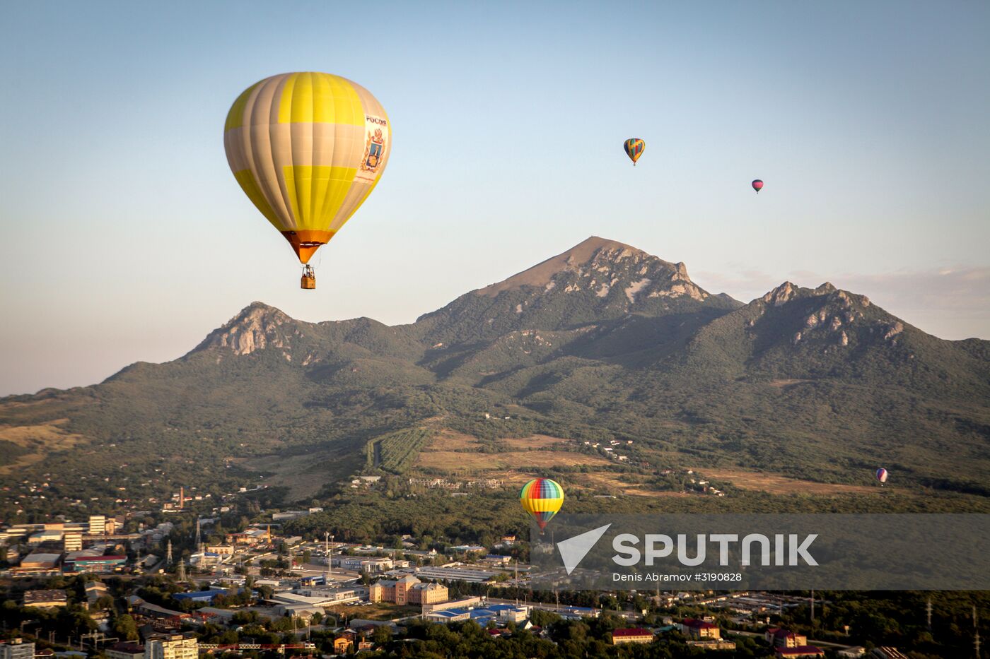 Air balloon festival in Stavropol Territory