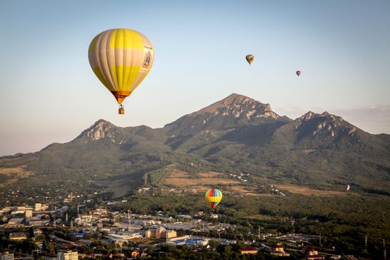 Air balloon festival in Stavropol Territory