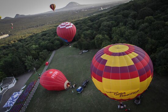 Air balloon festival in Stavropol Territory