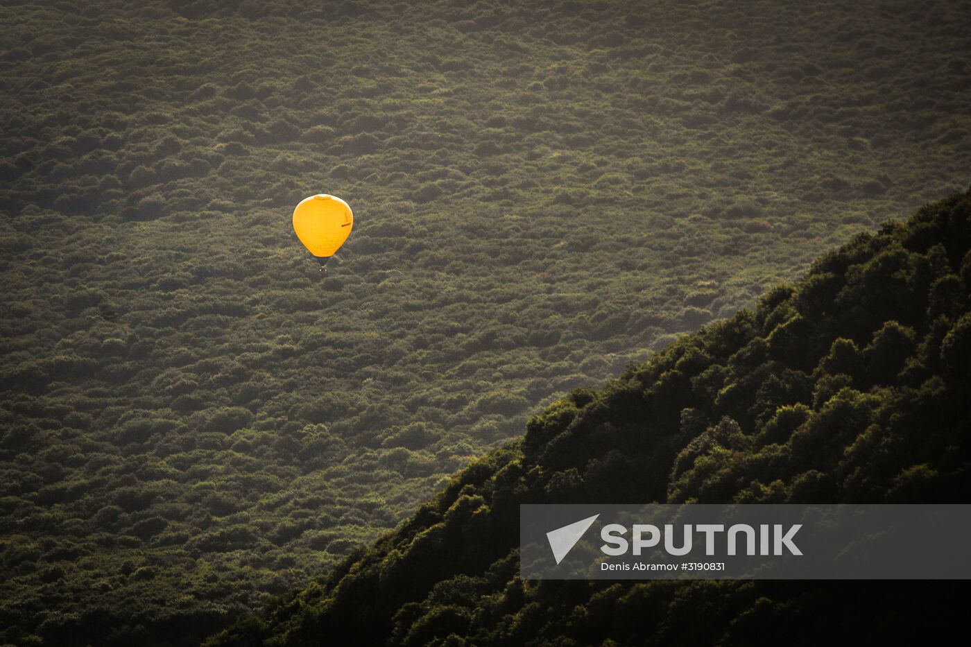 Air balloon festival in Stavropol Territory