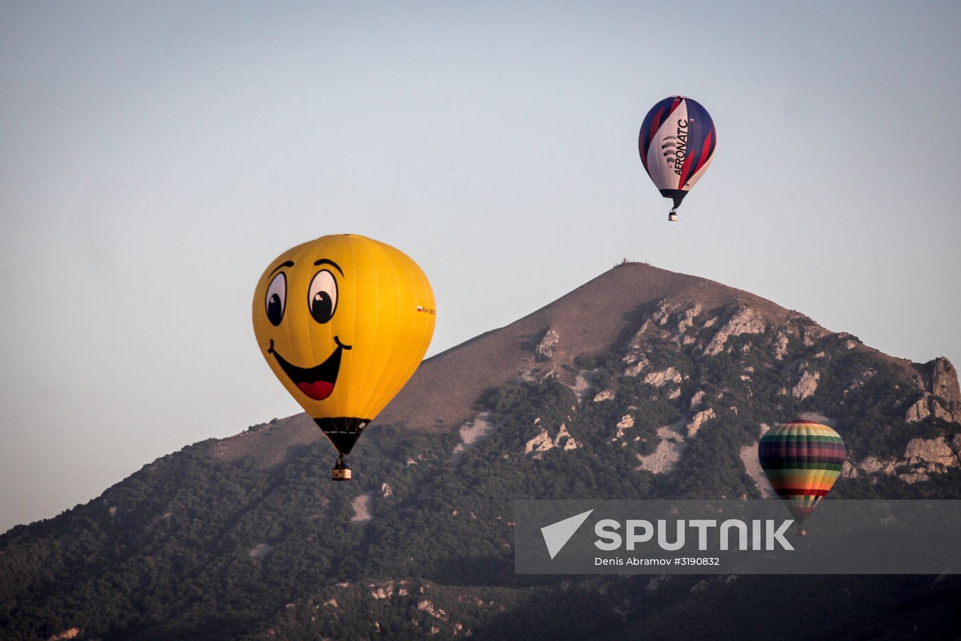 Air balloon festival in Stavropol Territory