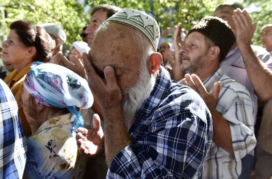 Crimean Supreme Court pronouncing sentence on case of riots outside Crimean parliament on February 26, 2014