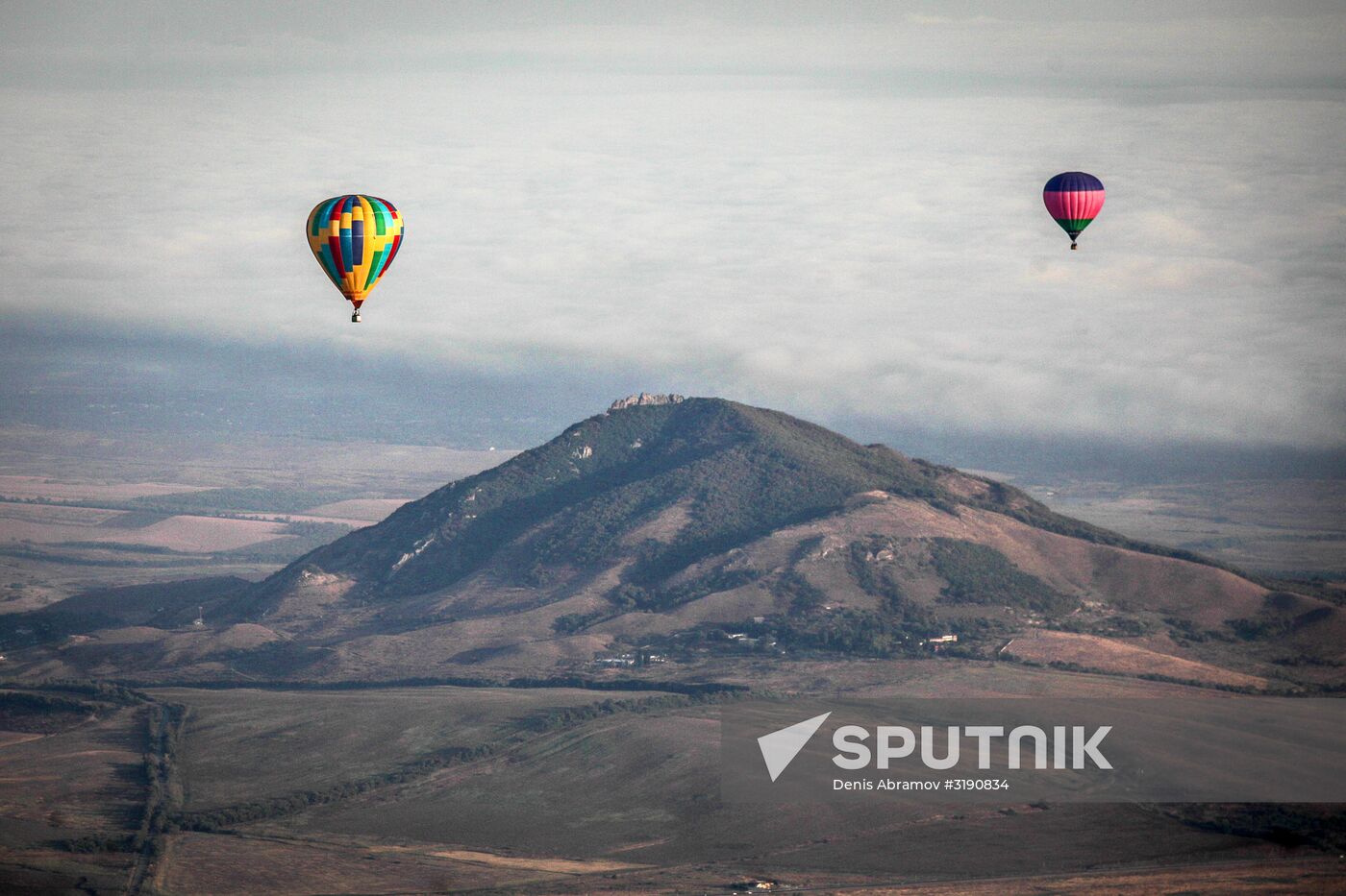 Air balloon festival in Stavropol Territory