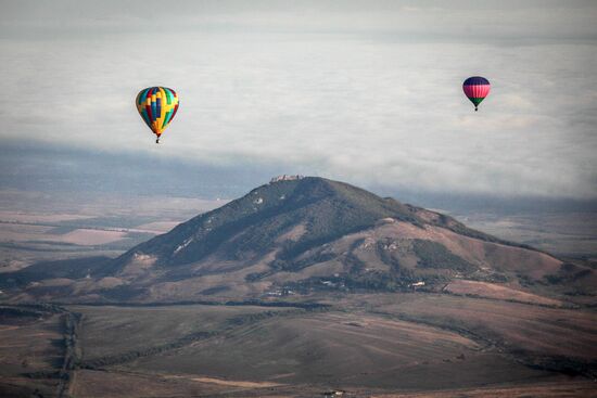 Air balloon festival in Stavropol Territory
