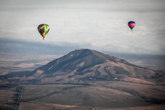 Air balloon festival in Stavropol Territory